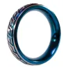 Generique Cockring en métal Blue Wave